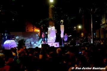 Telde se asusta con el Perro Maldito en Valsequillo (Foto Francisco Javier Santana, Acfi Press y TA)